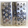 Image 1 : 4 - 11 1/2” X 4 ¾” ALUMINIUM STEP PLATES