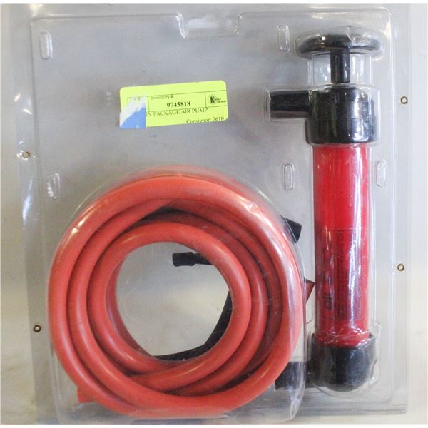 NEW IN PACKAGE AIR PUMP