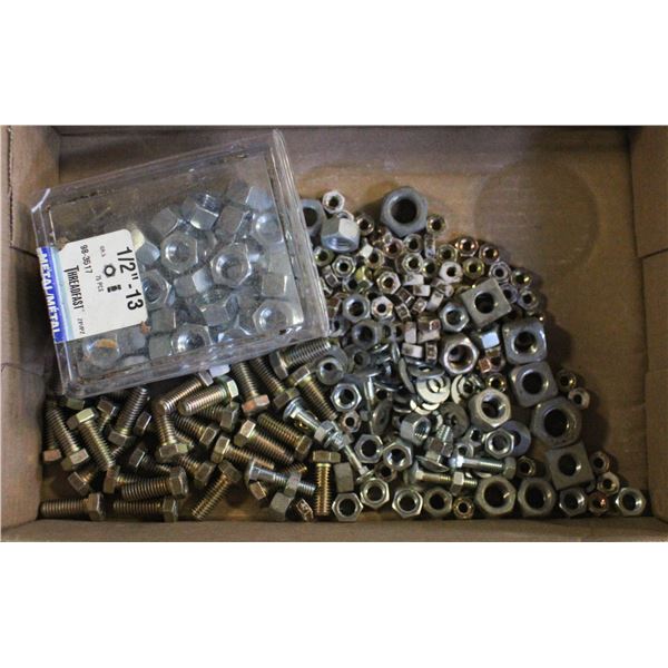 FLAT OF NUTS AND BOLTS