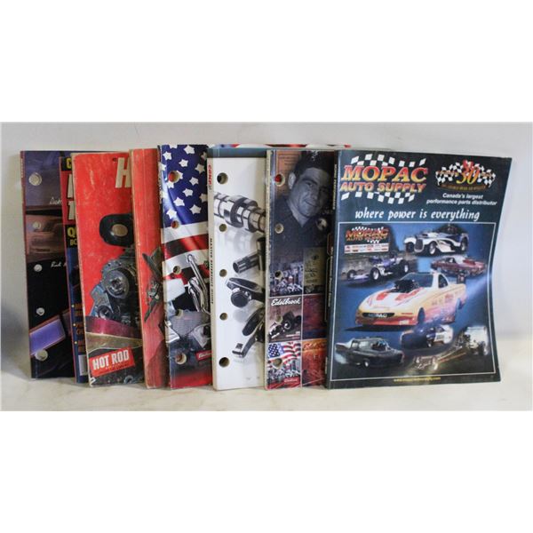 8 HOT ROD ENGINE & PARTS MAGAZINES &