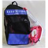 Image 1 : GIRLS SMALL FLIPPER/SNORKEL SET