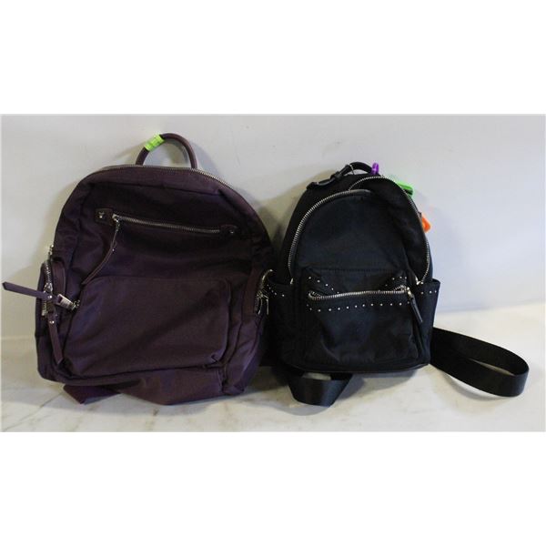 2 QUALITY GIRLS BACKPACKS