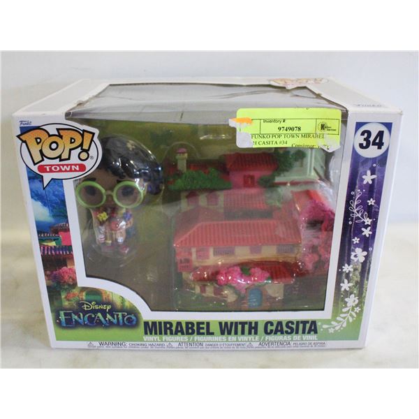 XL FUNKO POP TOWN MIRABEL WITH CASITA #34