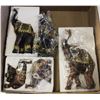 Image 1 : BUNDLE OF ELEPHANT DECOR STATUES