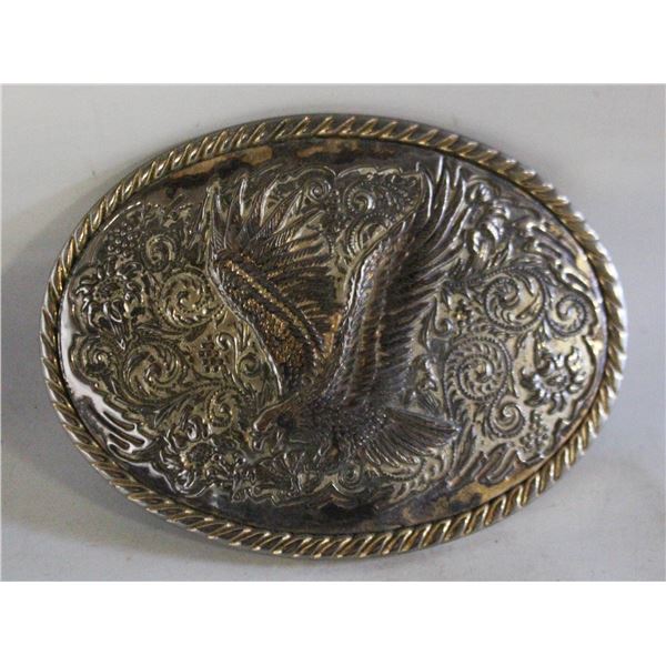 FLYING EAGLE METAL BELT BUCKLE