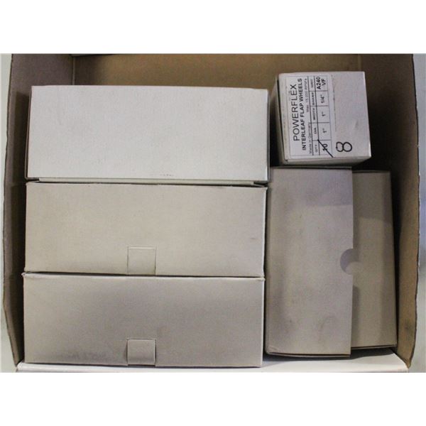 40 FLAP WHEELS VARIOUS SIZES & GRITS