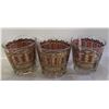 Image 1 : 3 CULVER LOWBALL GLASSES