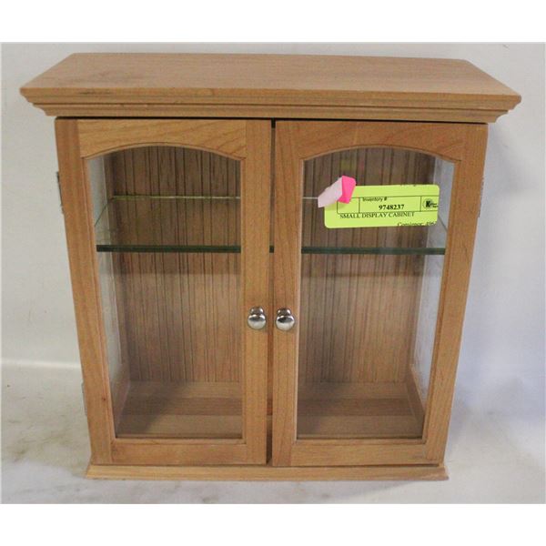 SMALL DISPLAY CABINET
