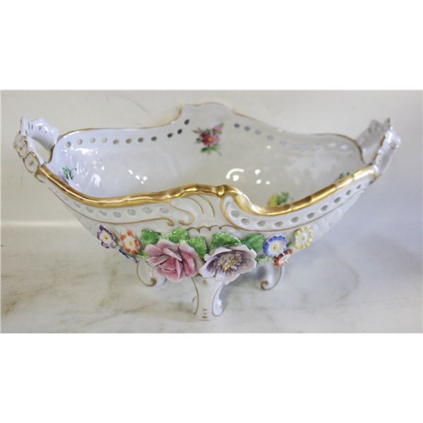 DRESDEN PORCELAIN CENTERPIECE