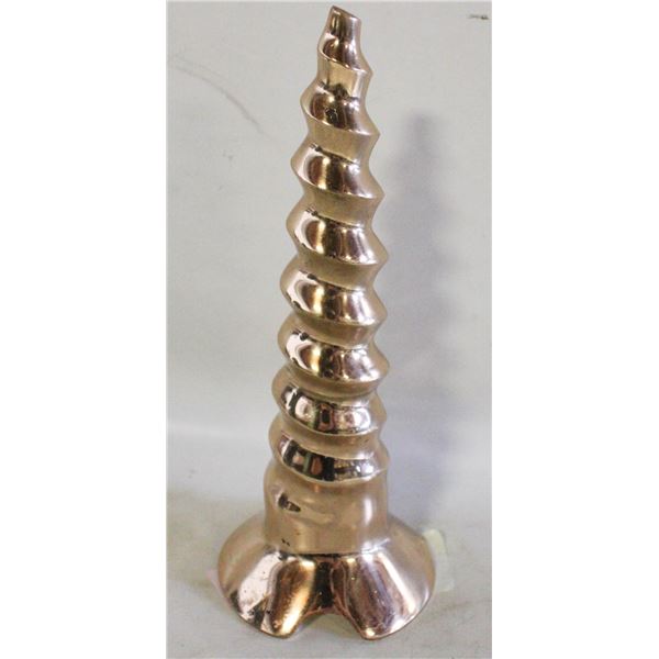 BRASS SCREW. 6.5 IN