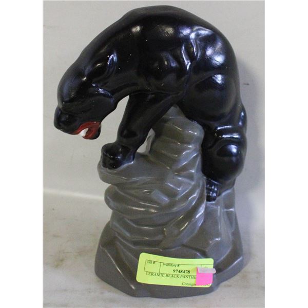 CERAMIC BLACK PANTHER