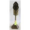 Image 1 : ANTIQUE OIL BRASS LAMP SNOT NOSE 36 CM