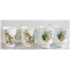 Image 1 : 2 VINTAGE PORCELAIN PEDESTAL COFFEE/TEA MUGS