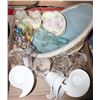 Image 1 : FLAT OF GLASSWARE VINTAGE