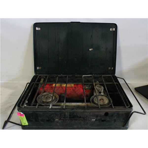 VINTAGE COLEMAN 2 BURNER STOVE