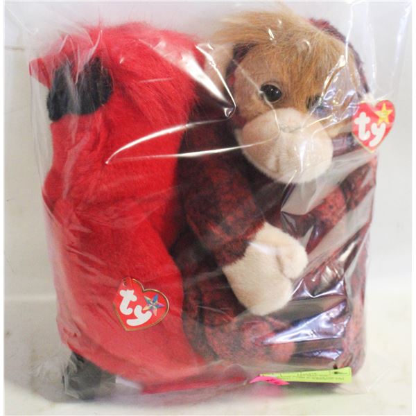 TY BEANIE BABY MAC THE CARDINAL+ 1999 SCHWEETHEART