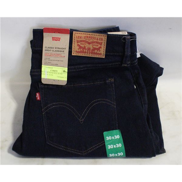 NEW LEVIS MENS 30 X 30 711 SKINNY FIT JEAN
