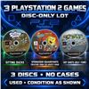 Image 1 : 3 PLAYSTATION 2 GAMES DISC ONLY