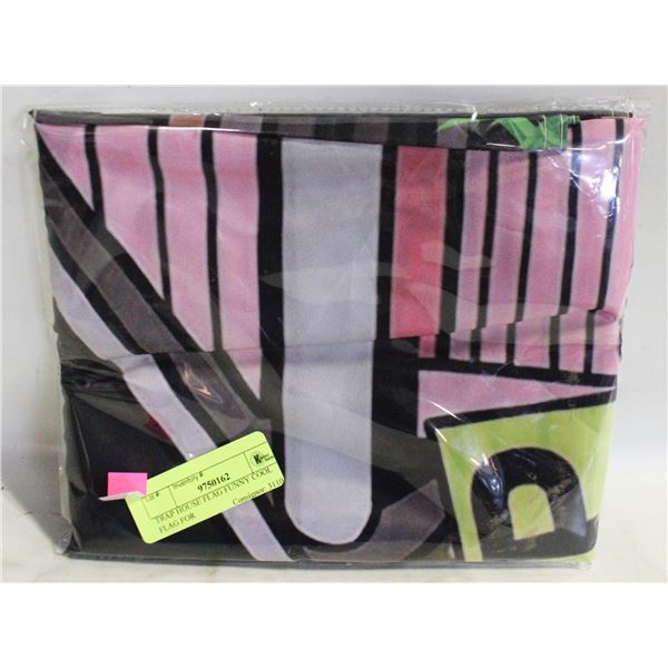 TRAP HOUSE FLAG FUNNY COOL FLAG FOR