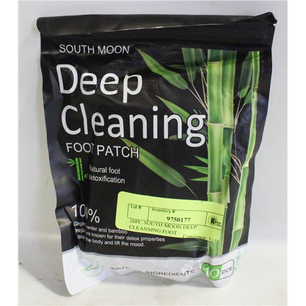 10PC SOUTH MOON DEEP CLEANSING FOOT