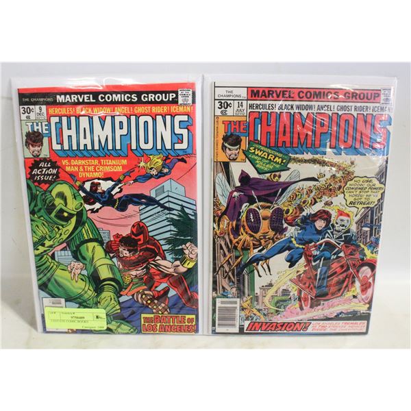 2 ESTATE COMIC BOOKS
