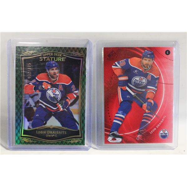 LEON DRAISAITL STATURE 032/375 AND GAME USED