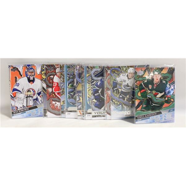 15 YOUNG GUNS RENEWED NHL CARDS