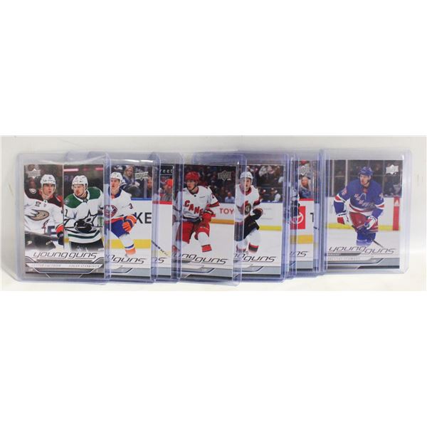 10 YOUNG GUNS STANKOVEN, GAUTHIER ETC ROOKIE