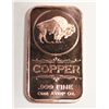 Image 1 : 1 OZ COPPER BAR