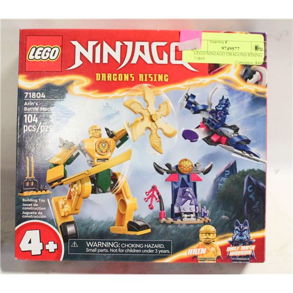 LEGO NINJAGO DRAGONS RISING 71804