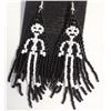 Image 1 : NEW SKELETON RICE BEAD TASSEL EARRINGS