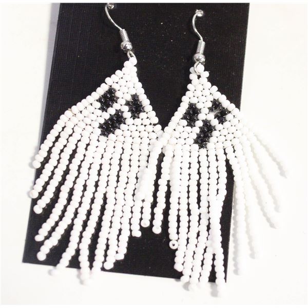 NEW GHOST TASSEL EARRINGS
