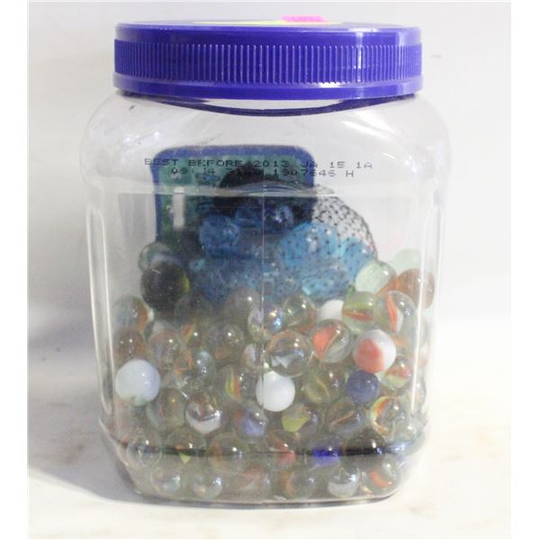 JAR OF MARBLES