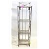 Image 1 : SMALL METAL SHELF. 22 IN