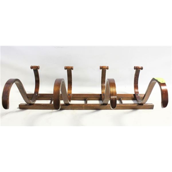 VINTAGE WOODEN COAT HANGER