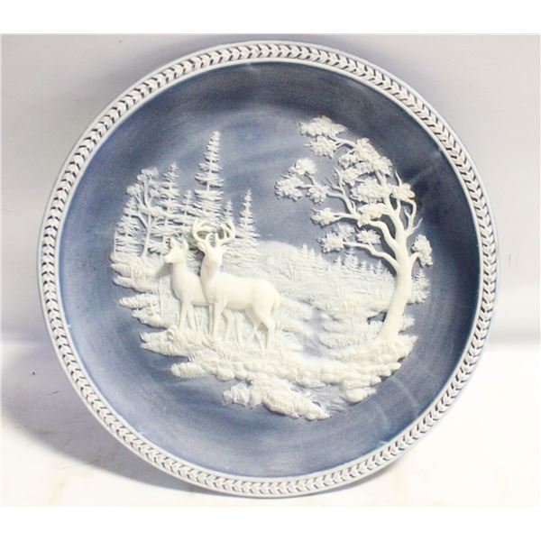 1977 STREAM’S EDGE COLLECTOR PLATE DEERS