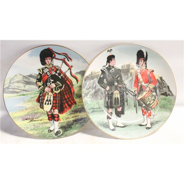 2 SCOTTISH PLATES