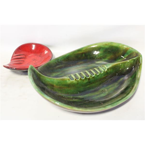 TWO VINTAGE ASHTRAYS