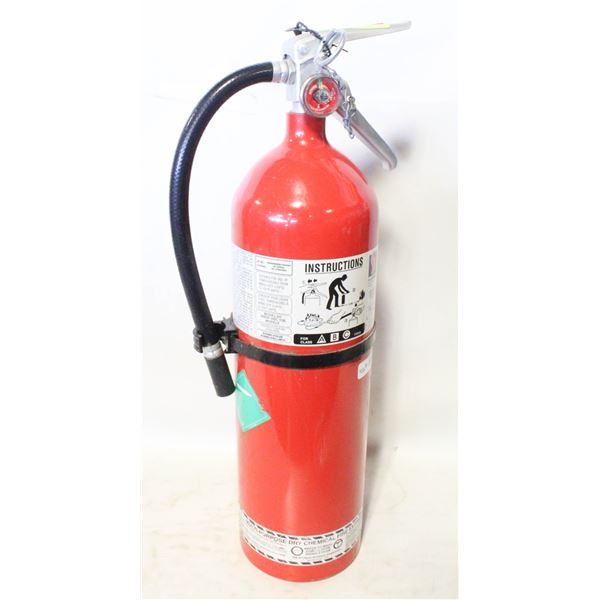 FULLY CHARGED 10 LB FIRE EXTINGUISHER