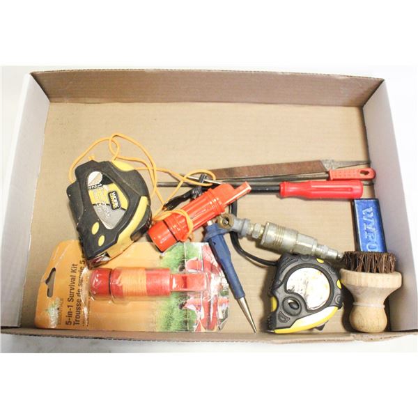 MISC TOOLS INC TAPE MEASURES ETC
