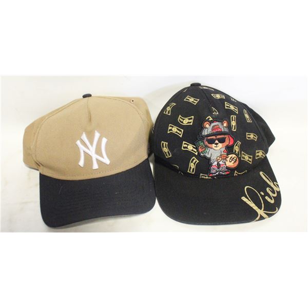 MENS RICH AND NYY HATS