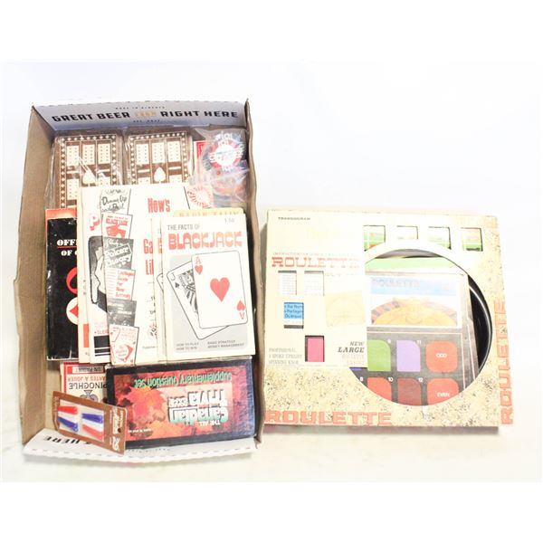 LOT OF GAME ITEMS