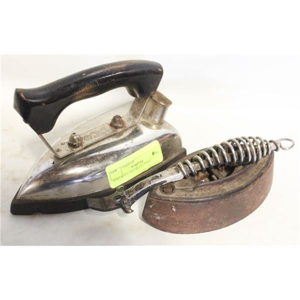 VINTAGE CAST IRON ITEMS