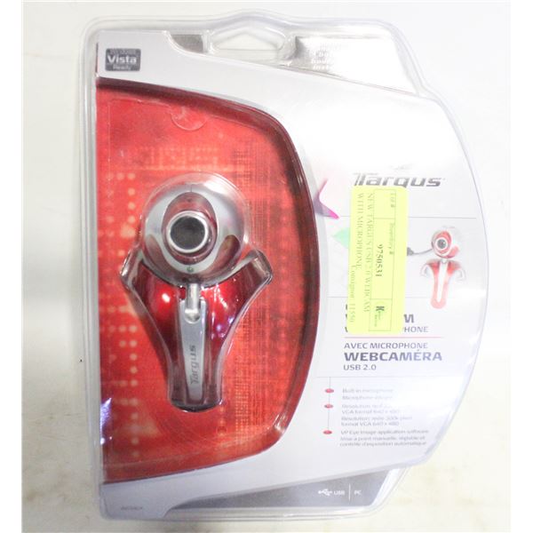 NEW TARGUS USB 2.0 WEBCAM WITH MICROPHONE