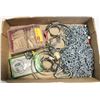 Image 1 : FLAT OF CHAIN/RING CLAMPS+OTHER HARDWARE