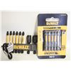 Image 1 : 2 PACKS OF DEWALT IMPACT SCREWDRIVER BITS