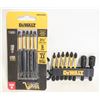 Image 1 : 2 PACKS OF DEWALT IMPACT SCREWDRIVER BITS