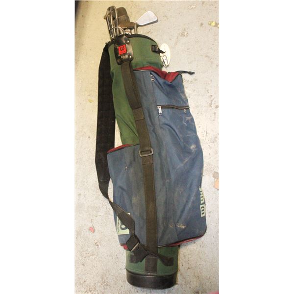GOLF CLUBS IN BAG
