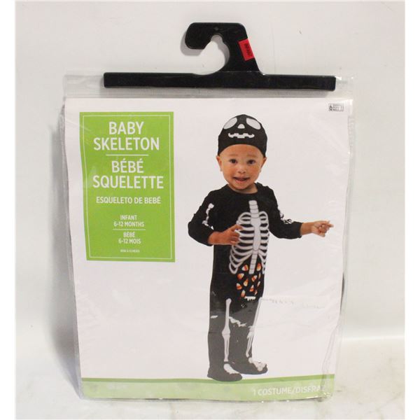 BABY SKELETON INFANT HALLOWEEN COSTUME