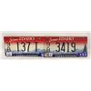 Image 1 : IDAHO MATCHING LICENSE PLATES